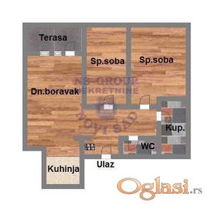 Trosoban - 63m2 - Petrovaradin